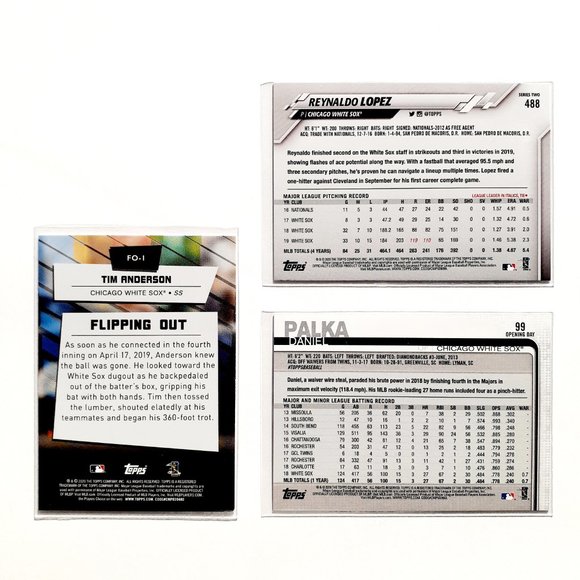 Chicago White Sox 9 Card Lot - BSBL [6_1] - Picture 8 of 8